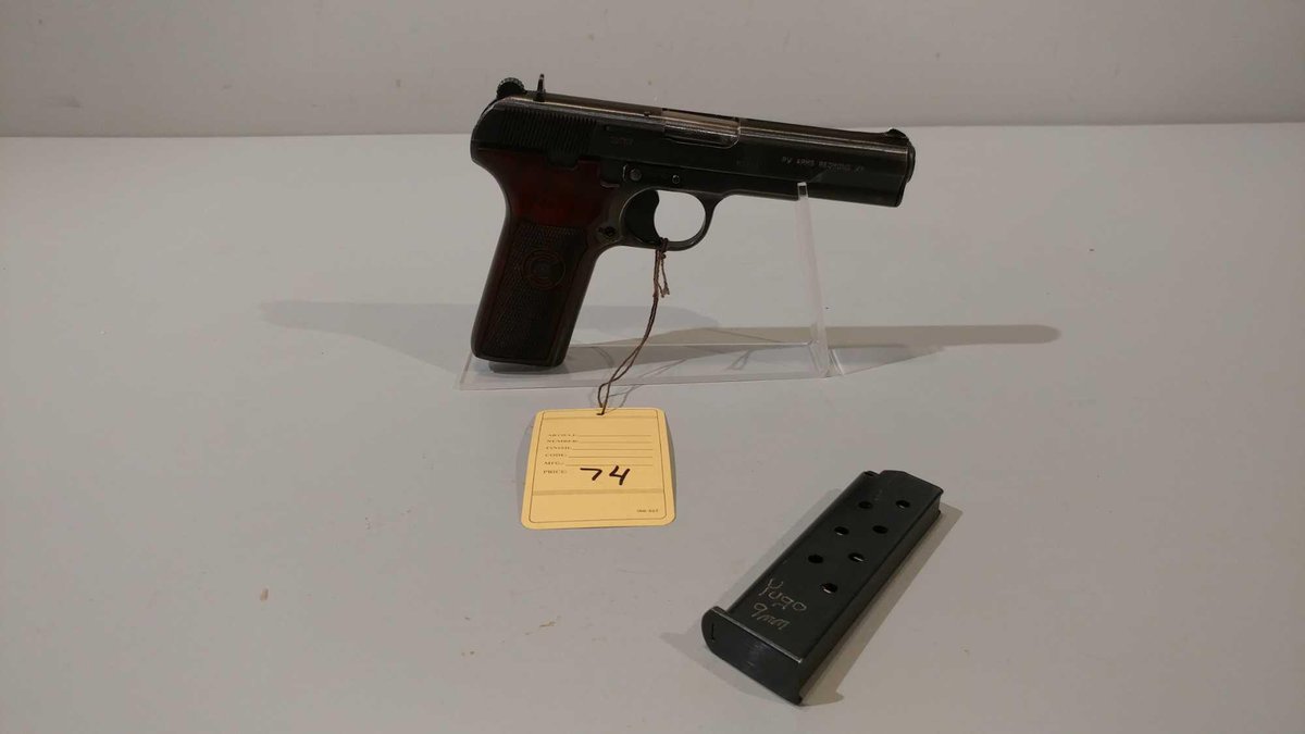 ZADOVI CREVNA ZASTAVA, MODEL: M70A AUTO CAL 9MM, SER# 32707, NICE WOOD GRIPS, (LOCATED AT MIKES GUN 