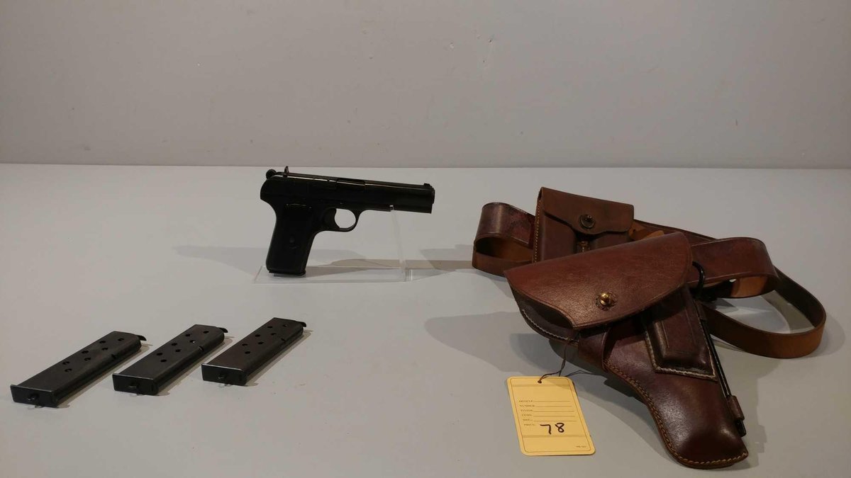 CHINA ORIGINAL NORENCO, MODEL: TT33 AUTO CAL 7.62 X25, SER# 29008741, (LOCATED AT MIKES GUN SHOP