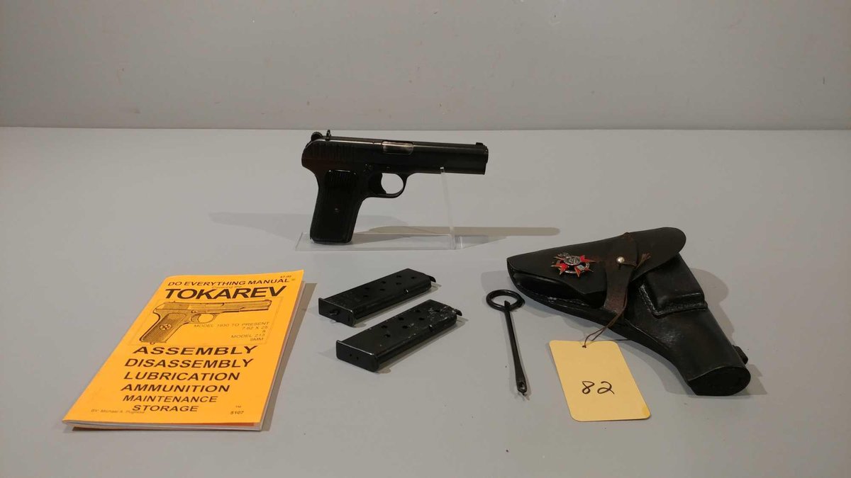 POLAND MODEL: TTC 33 AUTO CAL 7.62X25 ,(ORG TT33), SER# A116, 1 EXTRA MAG, HOLSTER, (LOCATED AT MIKE