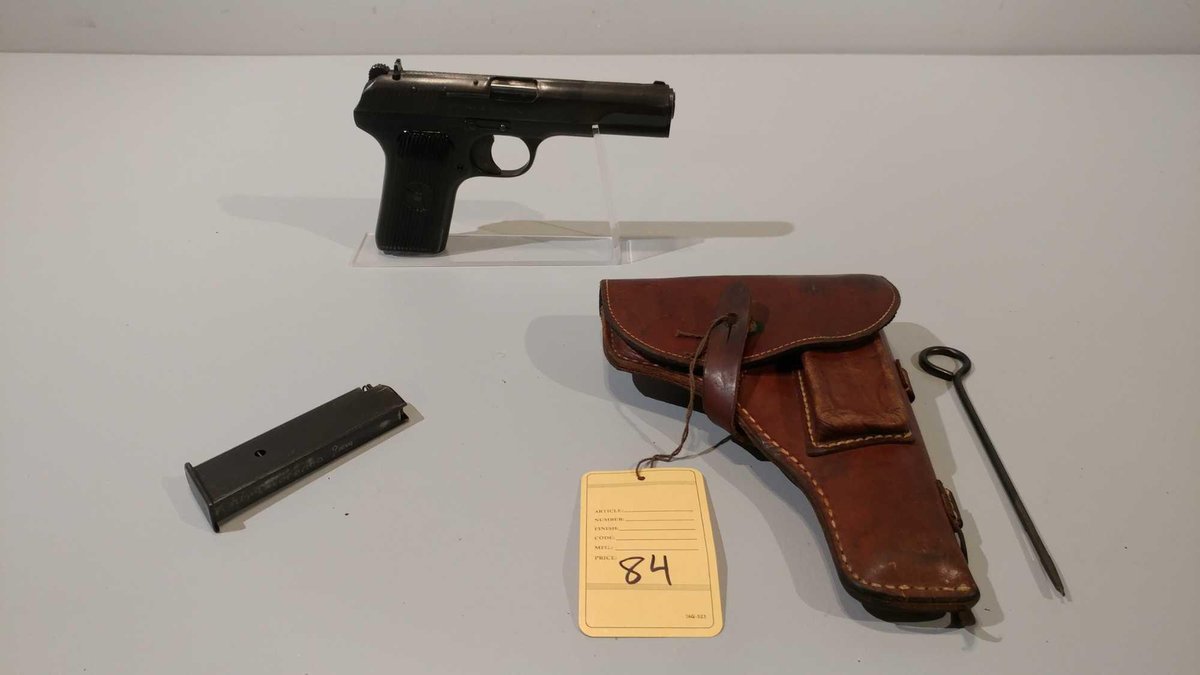 CHINA MODEL: TT33 NORENCO 9MM, SER#502863,  HOLSTER, & CLEANING ROD, (LOCATED AT MIKES GUN SHOP