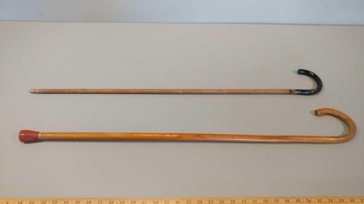 (2) VINTAGE CANES