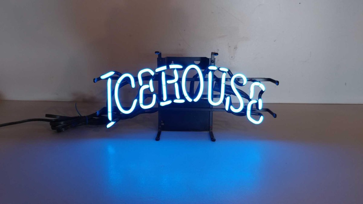 ICEHOUSE BREWING CO. NEON LIGHT NEON LIGHT, TESTED AND WORKS