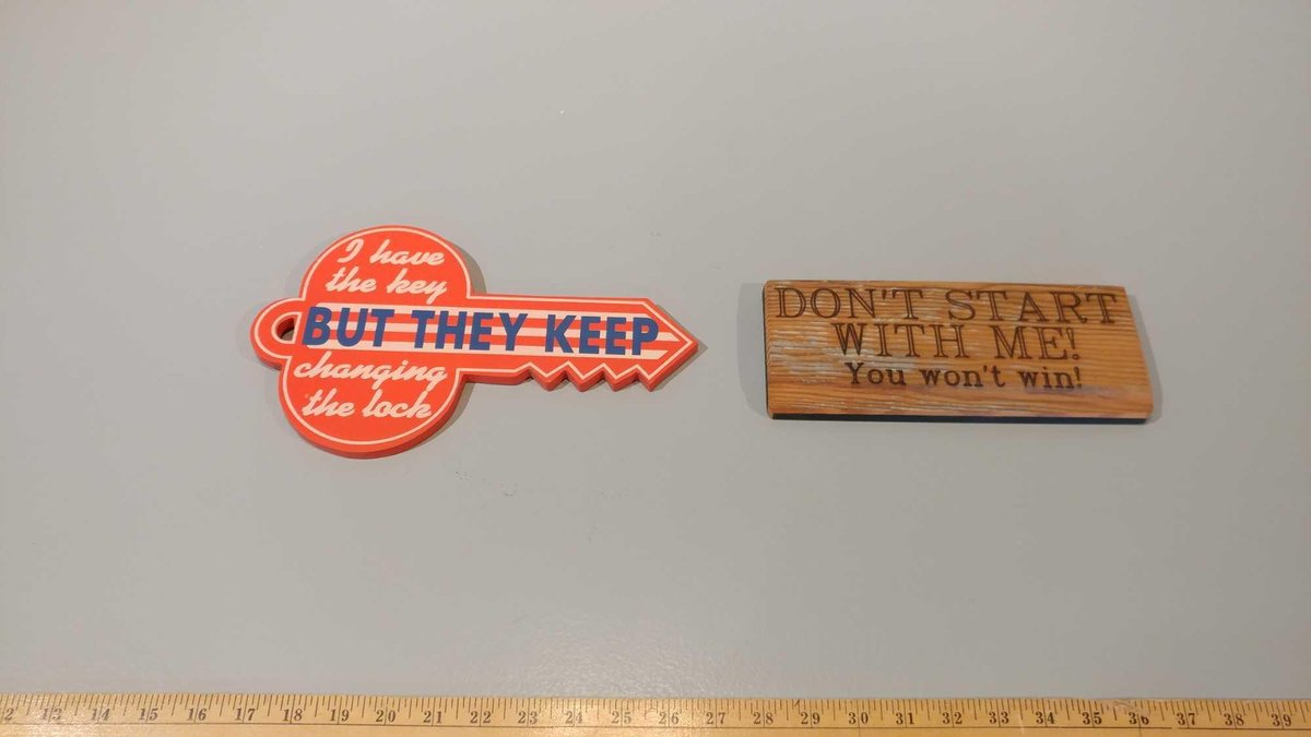2 SIGNS I HAVE THE KEY... DON'T START WITH ME!