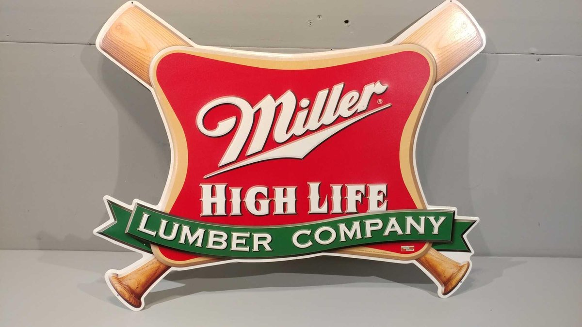 MILLER HIGH LIFE LUMBER COMPANY SIGN