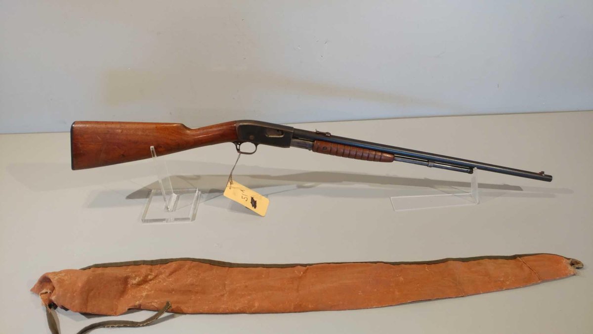 REMINGTON .22 CAL LR OR SL PUMP RIFLE, SN# 247173 (LOCATED AT MIKES GUN SHOP IN BENSON, MN)