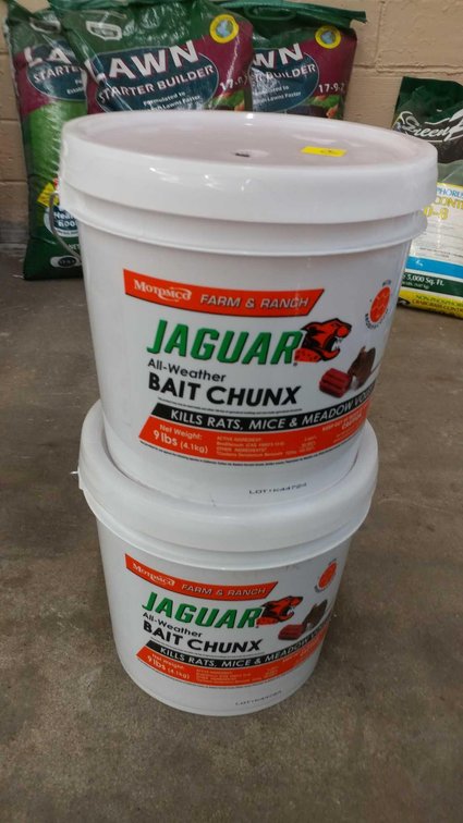 (2) BUCKETS OF JAGUAR BAIT CHUNX