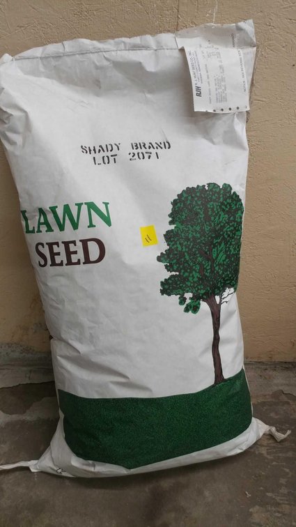 20 LB BAG OF SHADY BRAND LAWN SEED