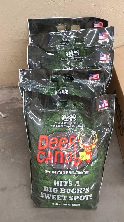 (5) 10 LB BAGS OF 'DEER CANDY'