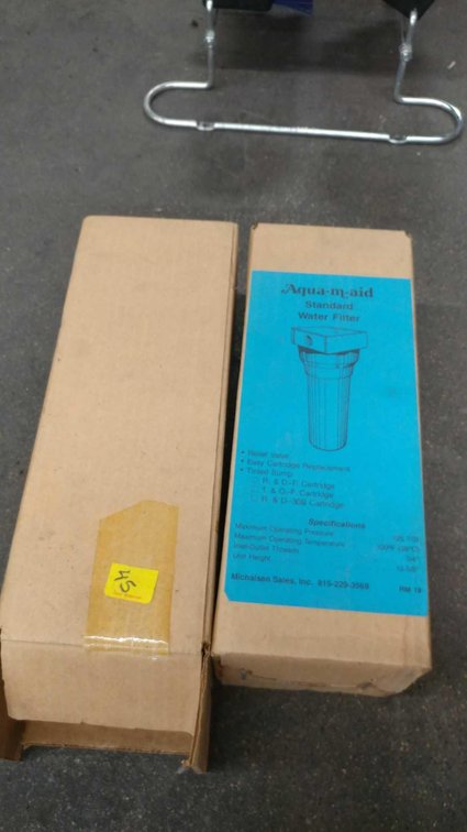 (2) AQUA-M-AID STANDARD WATER FILTERS