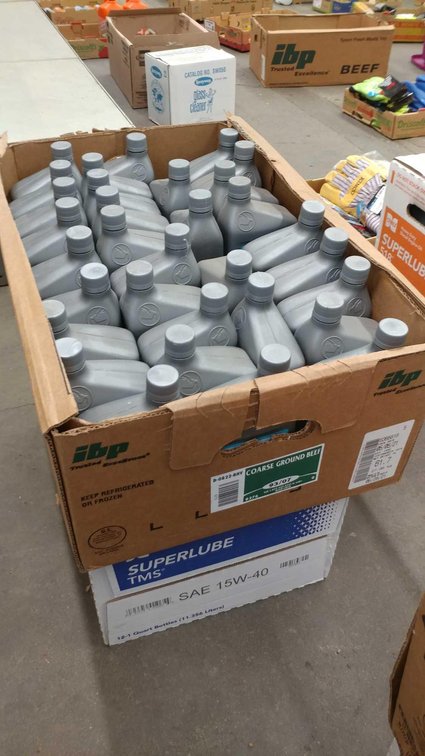 (56) QUARTS OF SUPERLUBE TMS SAE 15W-40