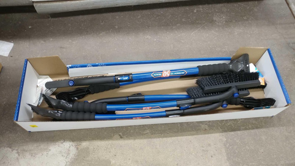 (5) 50" ICE SCRAPPER/SNOW BRUSHES