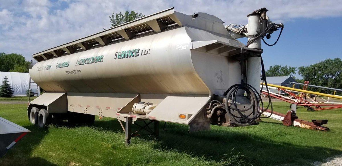 (I-75) (TITLE) 2003 SUDENGA 40' FEED TRAILER, 8 COMPARTMENT 3 TON EACH, 11R22.5 TIRES, OUTSIDE ALUM 