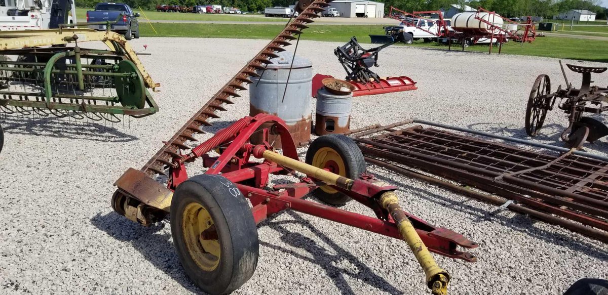 (I-38) NEW HOLLAND 455 PULL TYPE MOWER 7' NEW BOLT-ON SICKLE 