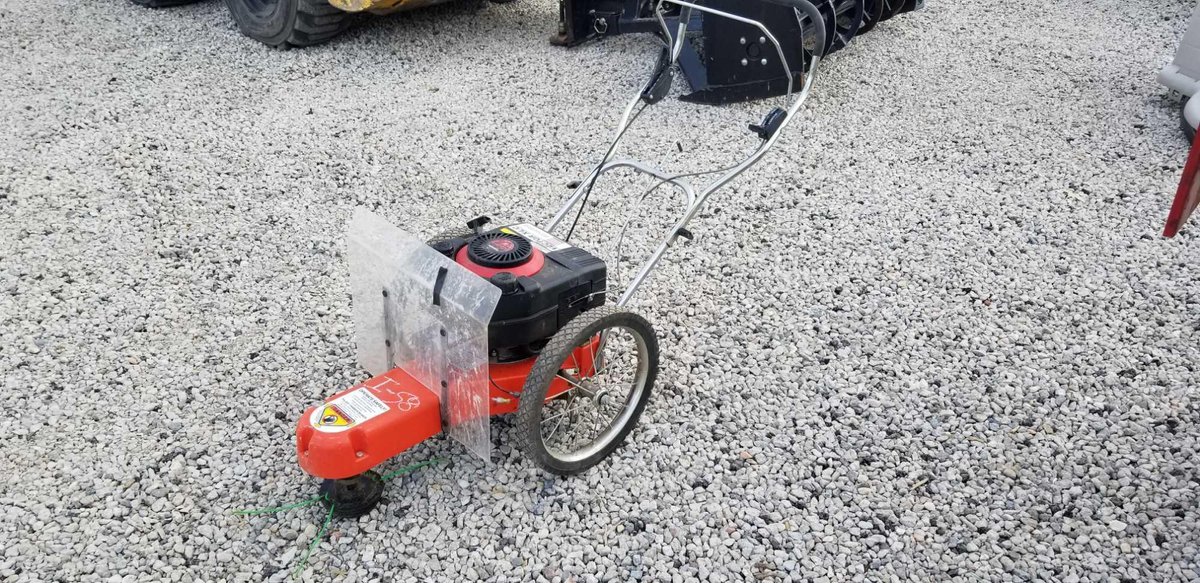 (I-58) DR WALK BEHIND TRIMMER 6HP TECUMSEH GAS MOTOR ELECTRIC START 