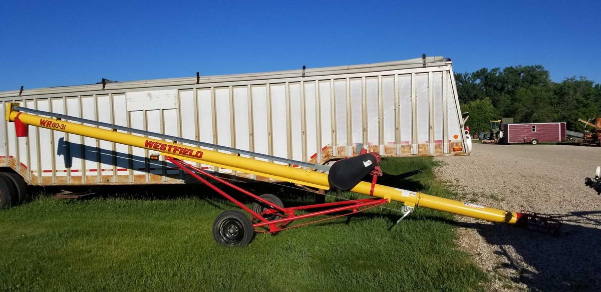 (I-249) WESTFIELD WR80-31 5 HP SP   AUGER 