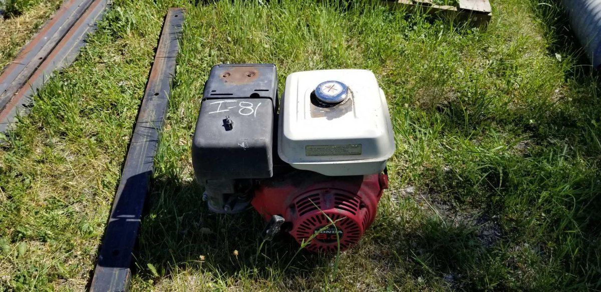 (I-81) HONDA 8 HP GX240 MOTOR RUNS 