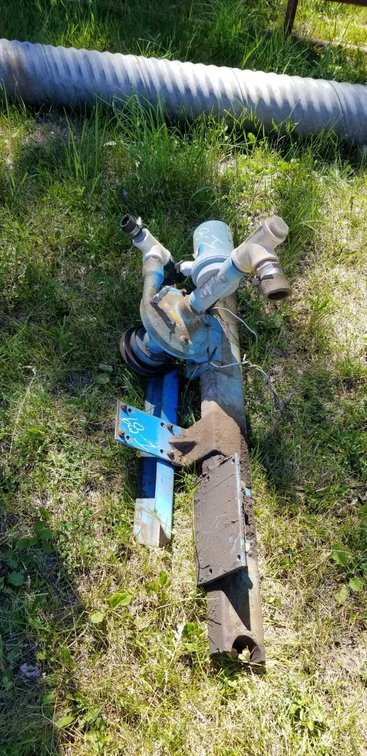 (I-89) 1 IN PULLEY DRIVEN PUMP WITH ELECTRIC CLUTCH 
