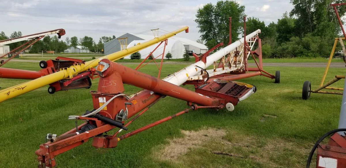 (I-55) FETRAL 95011 SWING AUGER 86'X 12" HYD LIFT 