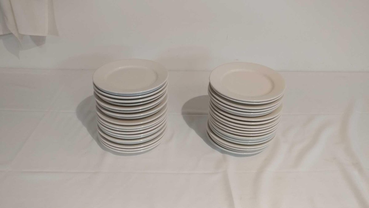 (40) 9-INCH DINNER PLATES