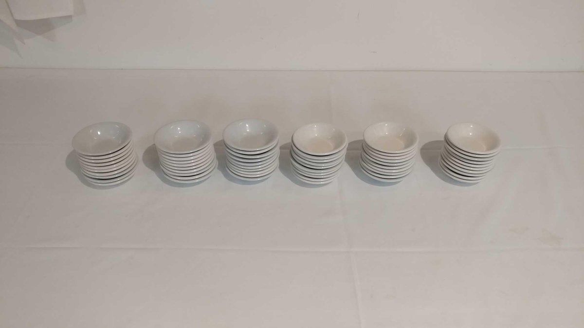 (60) SMALL 5-INCH DESSERT BOWLS