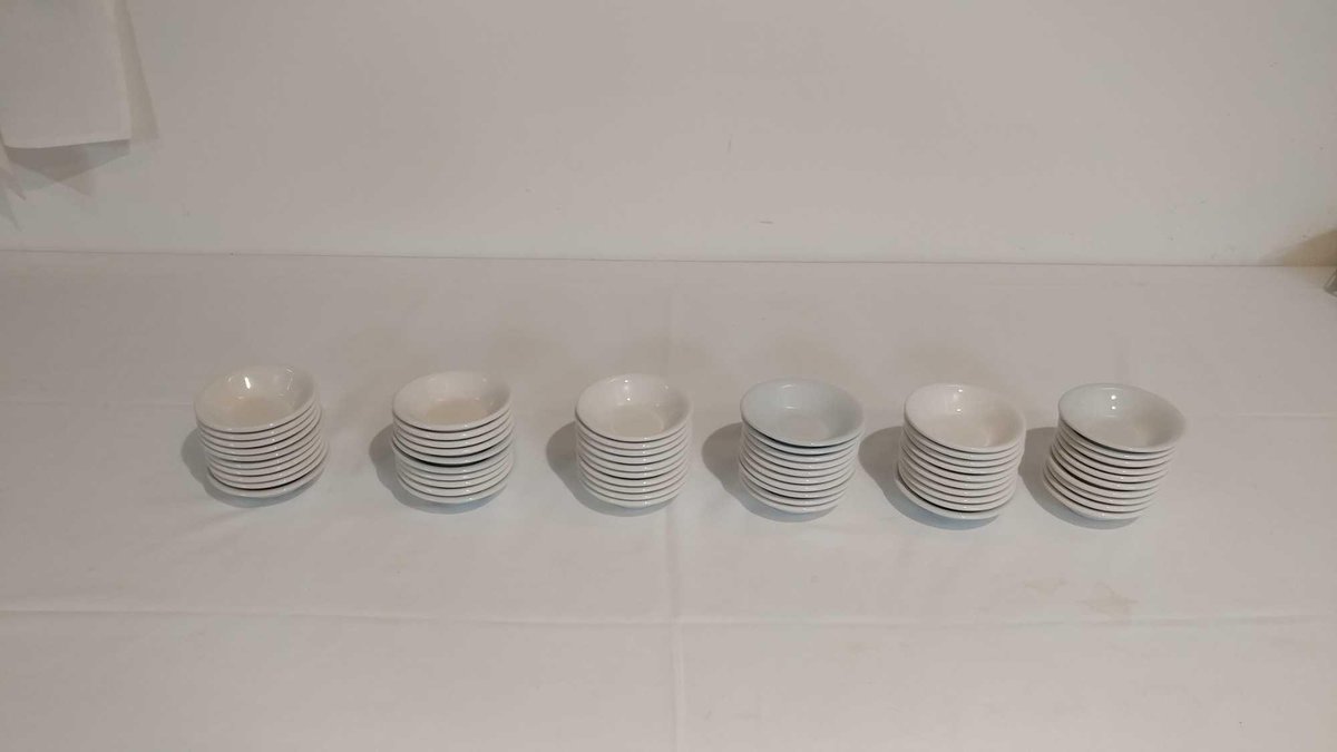 (60) SMALL 5-INCH DESSERT BOWLS