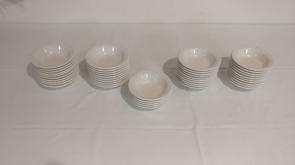 (45) 6-INCH SALAD BOWLS