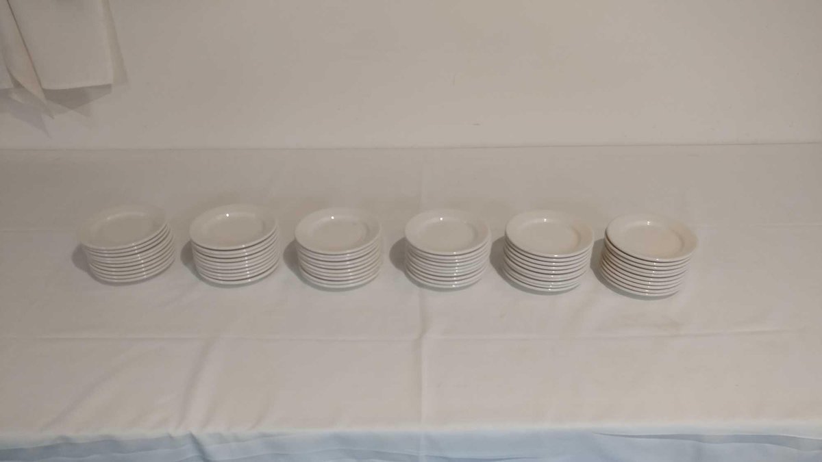 (60) 6-INCH PLATES