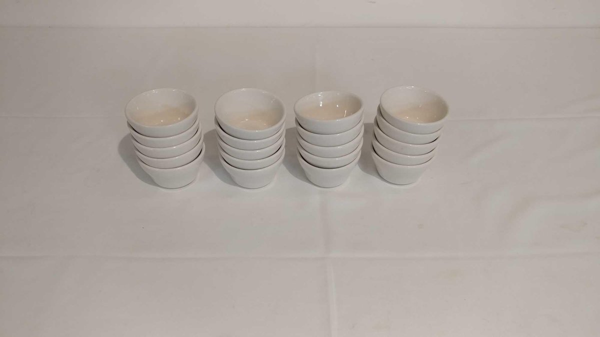 (20) SMALL 4-INCH SOUP BOWLS