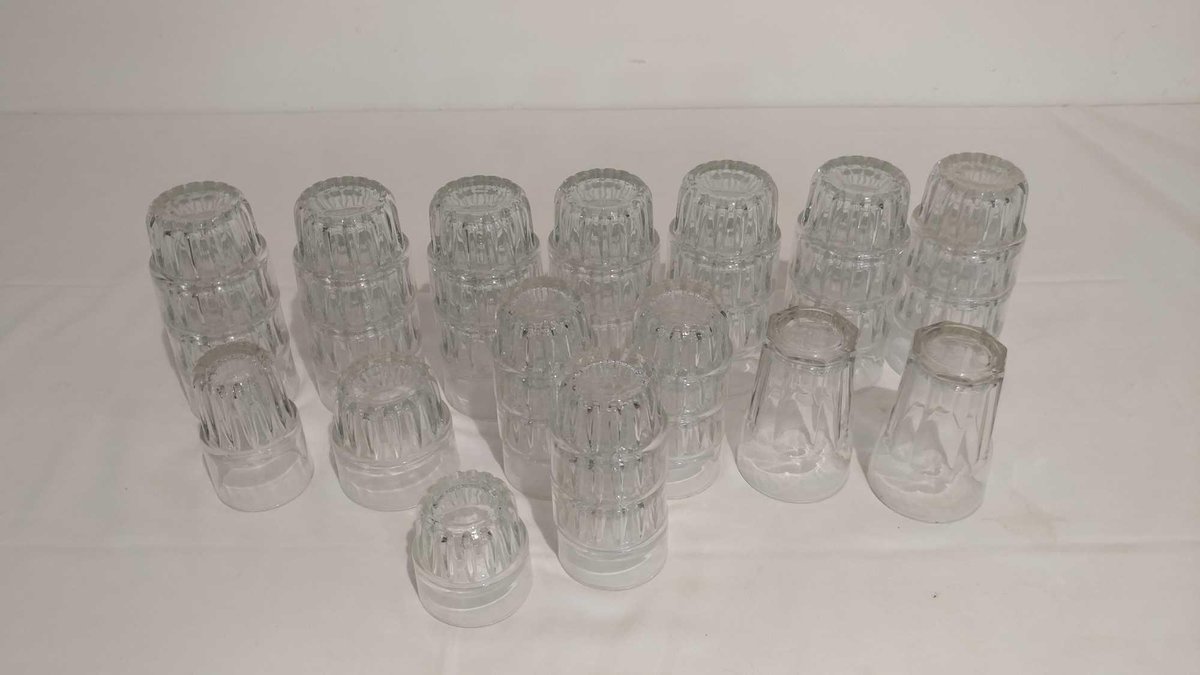 VARIETY OF GLASSWARE WHISKEY GLASSES AND MORE