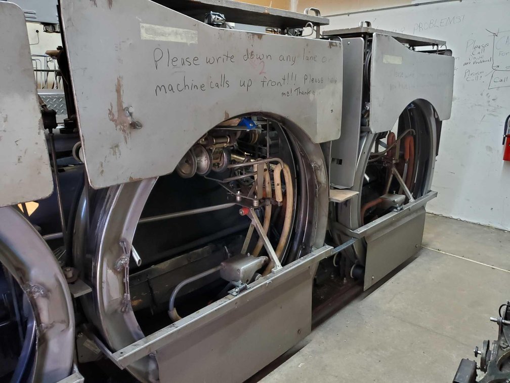 (2) BRUNSWICK A2 PIN SETTING MACHINES, WORKING CONDITION