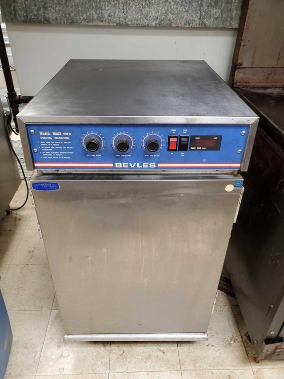 BEVLES TENDER TOUCH COMMERCIAL OVEN, NSF RATED, 120V, (CORRECTION UNKNOWN CONDITION) 