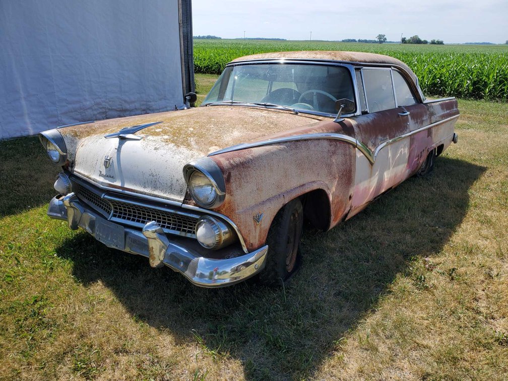 1955 VICTORIA FAIRLANE, FRAME - BODY - ENGINE