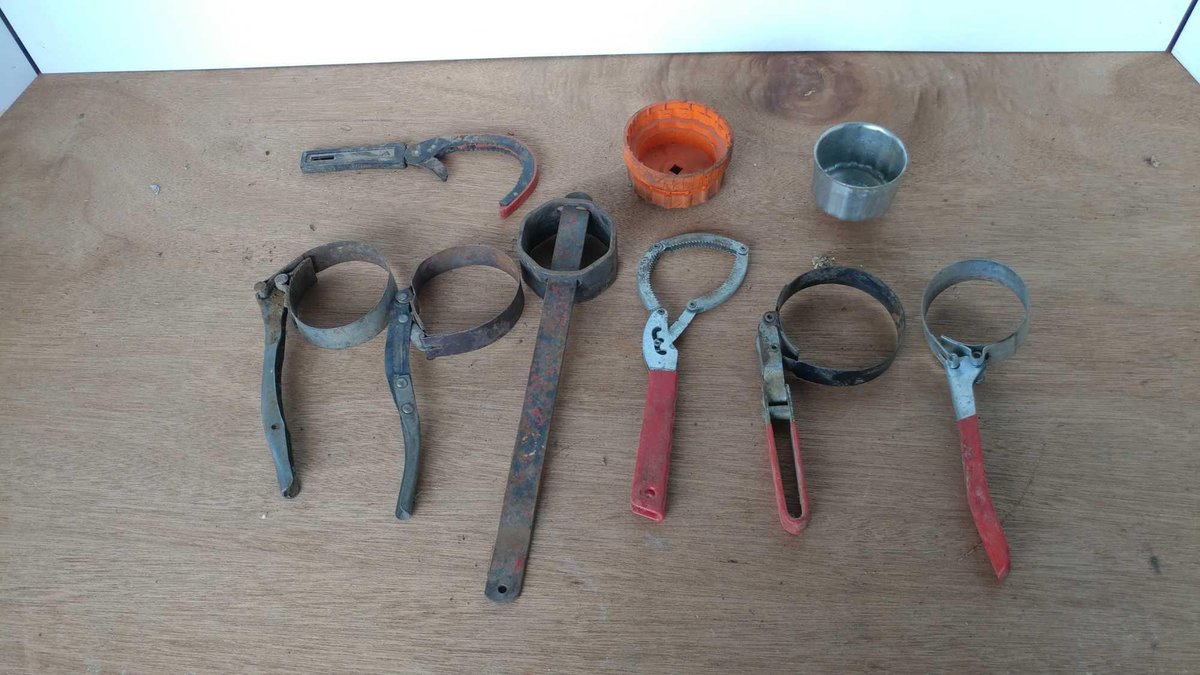 ASSORTMENT OF OIL WRENCHES AND OTHER MISC ITEMS