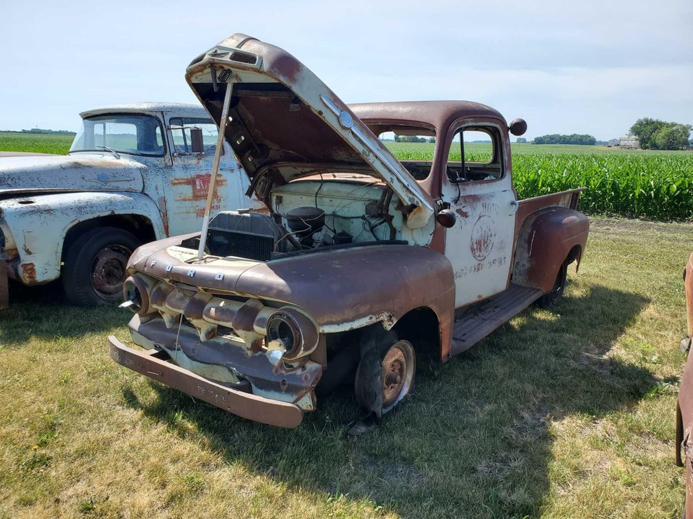 1952 FORD F-1 PICK UP, FRAME - BODY - ENGINE