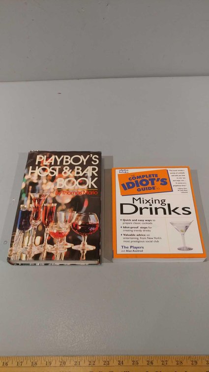 (2) DRINK MIXING GUIDE BOOKS