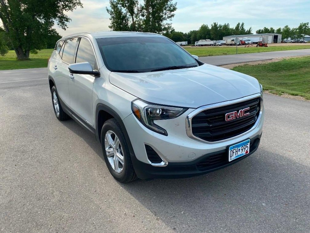 (TITLE) 2019 GMC TERRAIN, 24,114 MILES, AWD, CLOTH, 5 PASSENGER, 4CYL, ALL-WEATHER FLOOR MATS, APPLE