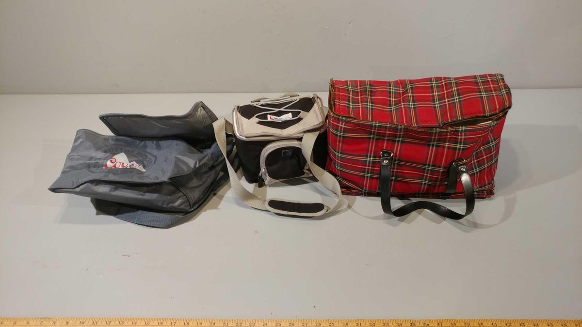 (3) ZIP-UP COOLERS (MULTIPLE SIZES)