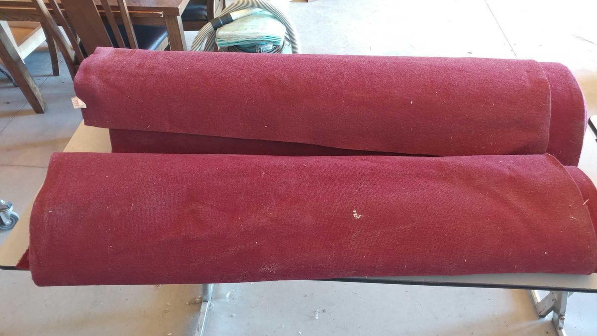 (2) ROLLS OF UPHOLSTERY FABRIC