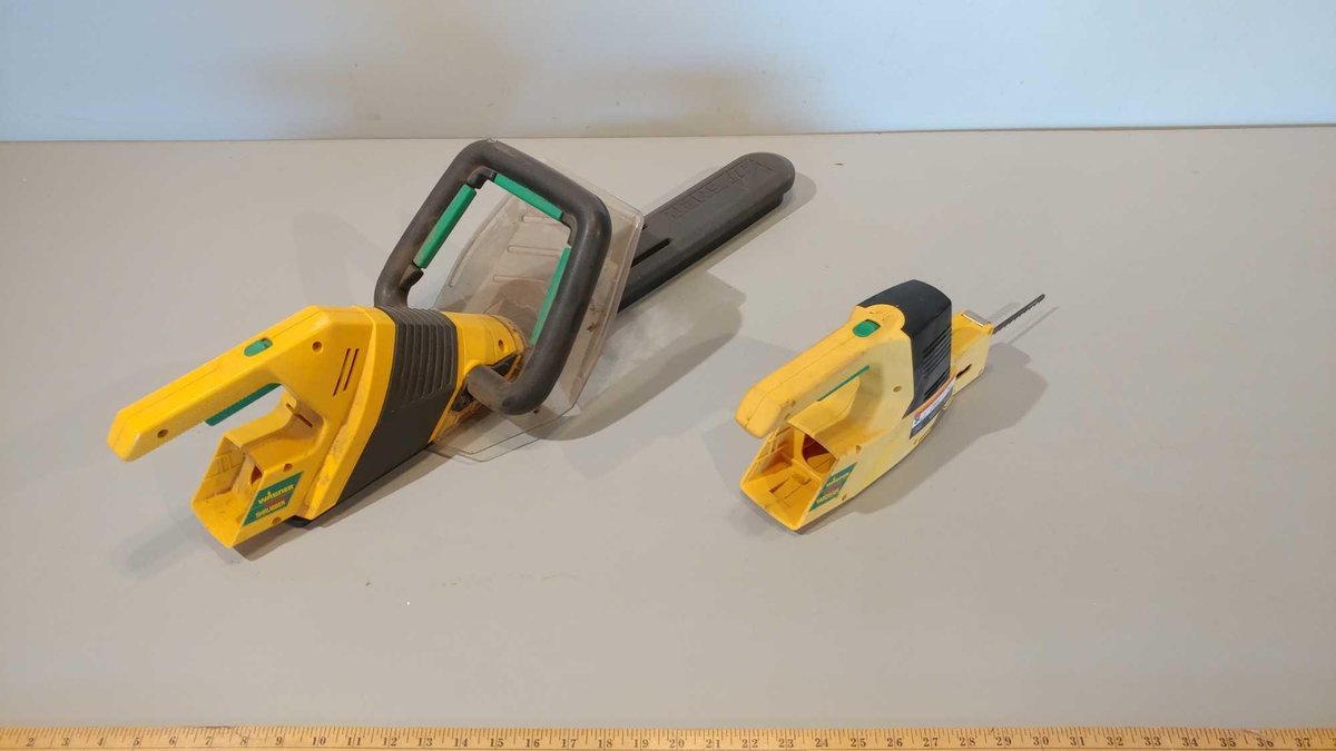 WAGNER CORDLESS SHRUBBER & YARDSAW (NO BATTERIES OR CORDS)