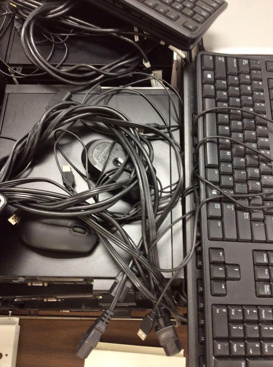(4) DELL OPTIPLEX 3020’S, WIPED, NO OPERATING SYSTEM LOADED, 8 GB, RAN WINDOWS 8, 4TH GEN I5, (4) PO