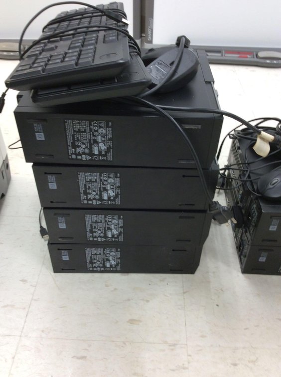 (4) DELL OPTIPLEX 3020’S, WIPED, NO OPERATING SYSTEM LOADED, 8 GB, RAN WINDOWS 8, 4TH GEN I5, (3) PO
