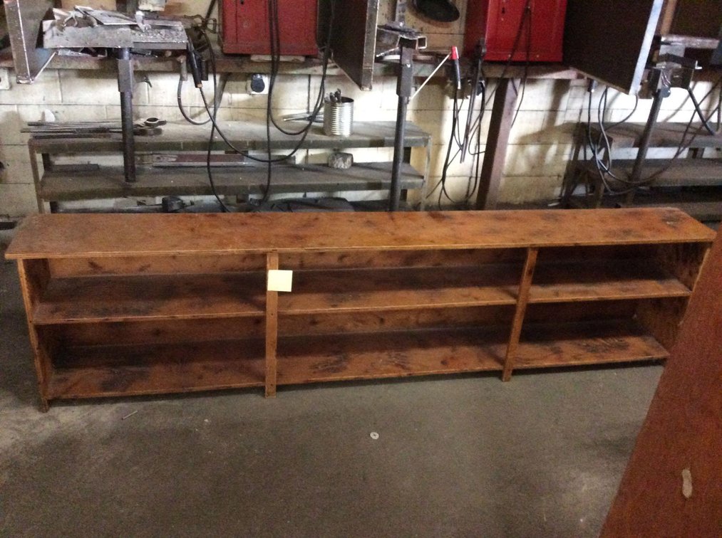 (CF29) LONG BOOK SHELF, W96xH24xD12