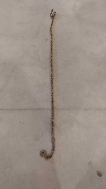 (I-180) 8' CHAIN WITH ONE HOOK AND CLEVIS
