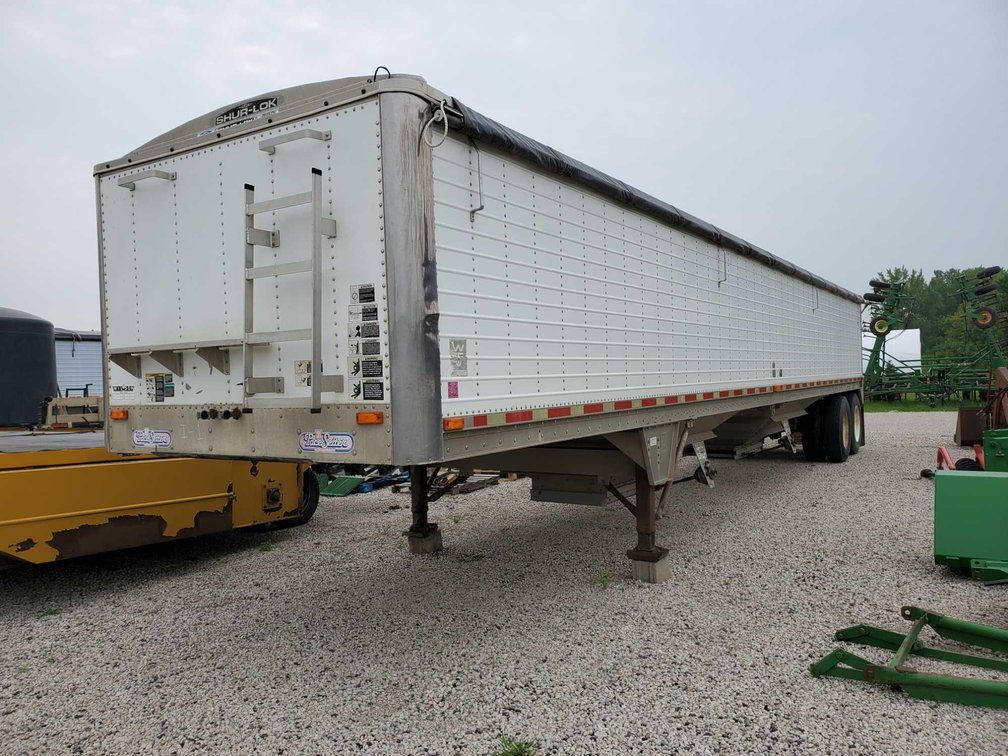 (TITLE) (I-1) 1997 WILSON 43' HOPPER BOTTOM, STANDARD HOPPERS, NEW MANUAL TARP, NEW HOPPER DOORS, 11