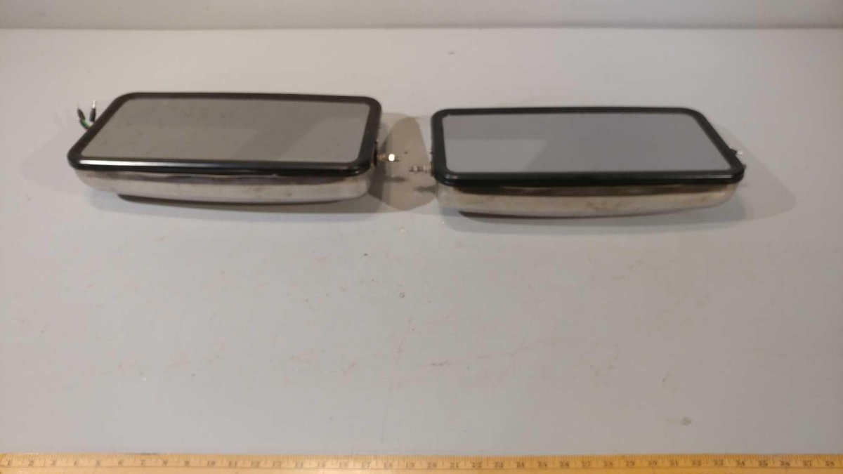 (I-196) (2) HEATED & MOTORIZED SEMI MIRRORS