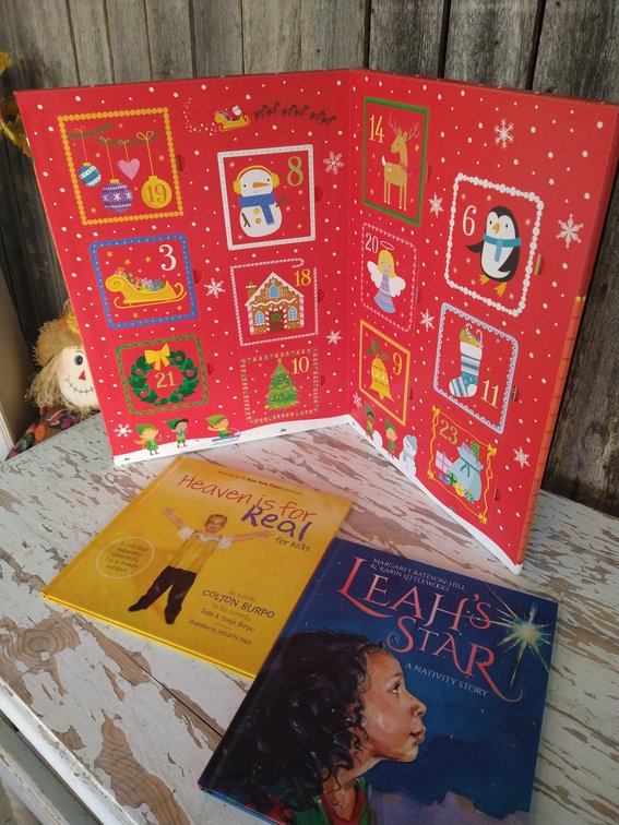 24-Book Advent Calendar and 2 Books