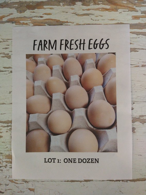 Farm Fresh Eggs