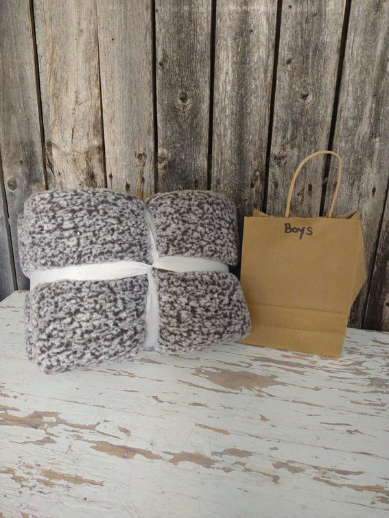 Blanket and Boys Surprise Bag
