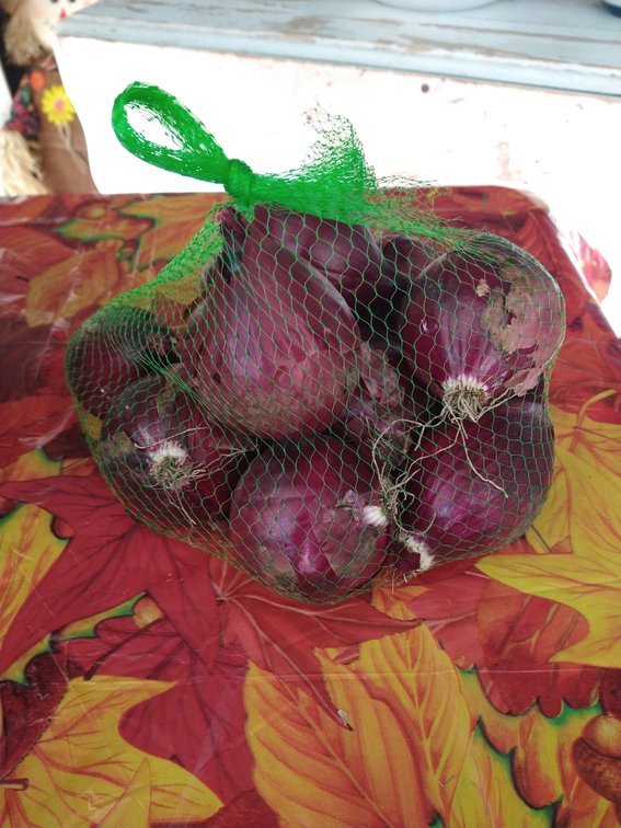 Red Onions. 