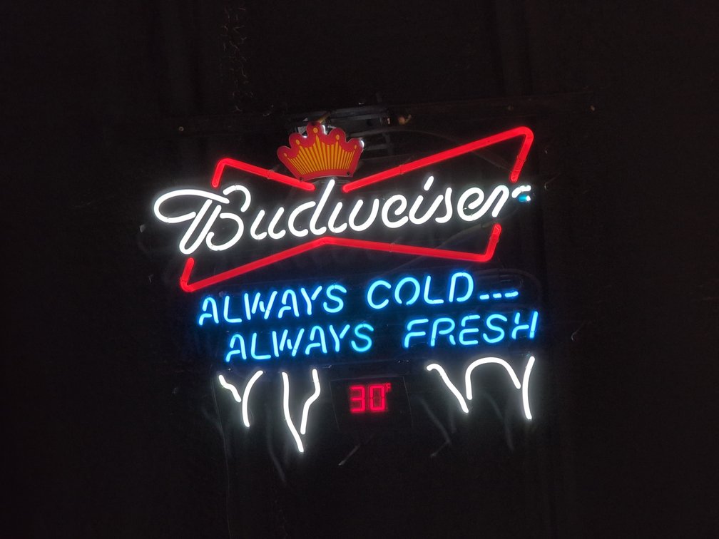 BUDWEISER NEON